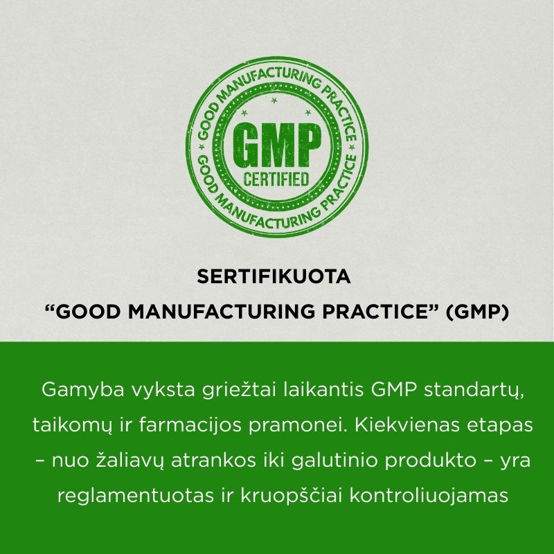 Maisto papildas su šafranu, kininiu ženšeniu ir rodiole Positive Mind & Energy