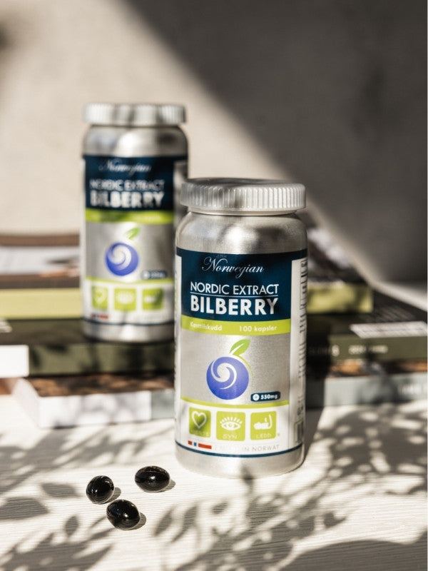 Mėlynių ekstraktas Norwegian Pharma Nordic Extract Bilberry