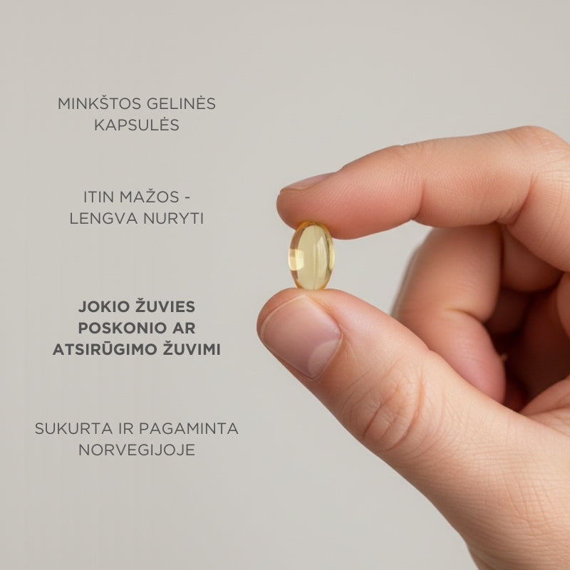 Žuvų taukai ULTRA FISH OIL OMEGA-3
