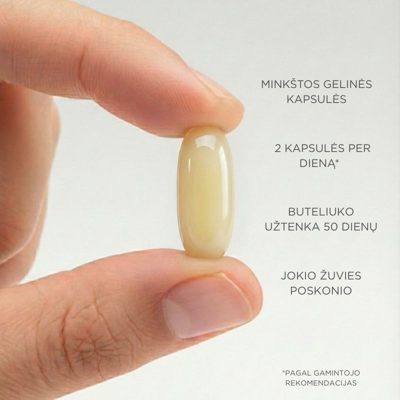 Žuvų taukai su fitosteroliais CARDIO HEART OMEGA-3