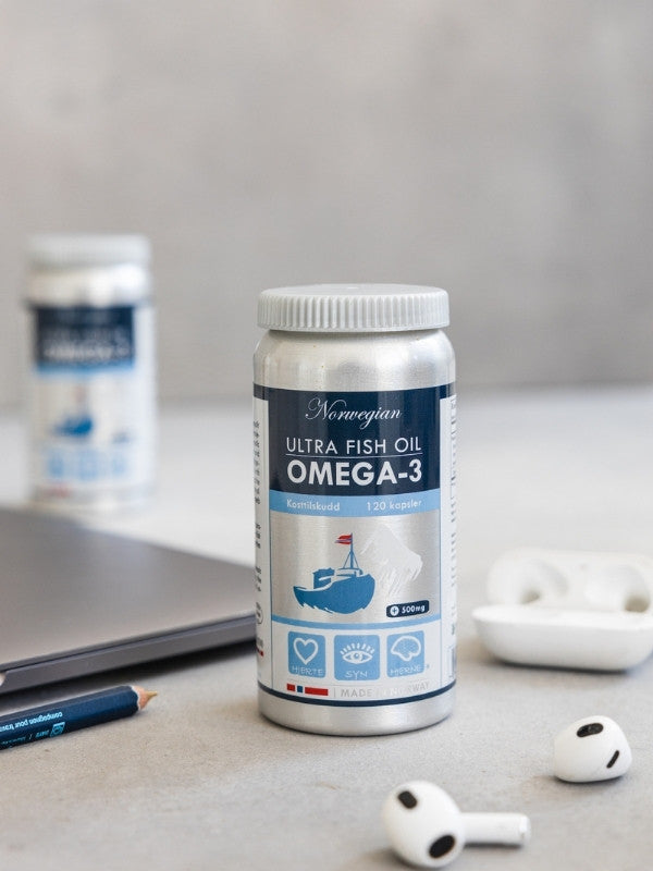 zuvu taukai Norwegian Phrama Ultra Fish Oil Omega-3