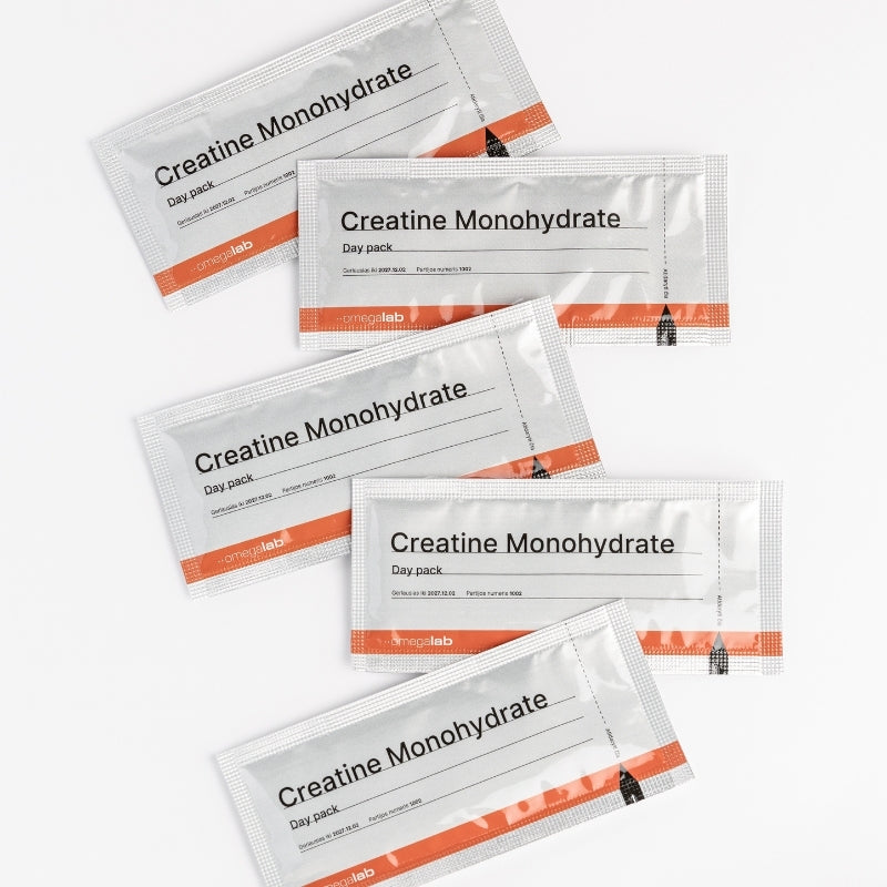 apelsinu skonio kreatino monohidratas pakeliais omegalab