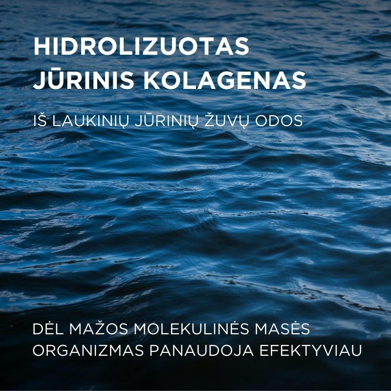 Jūrinis kolagenas su alaus mielėmis NATURAL BEAUTY COLLAGEN