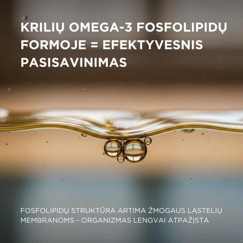 Krilių aliejus PURE KRILL OIL OMEGA-3