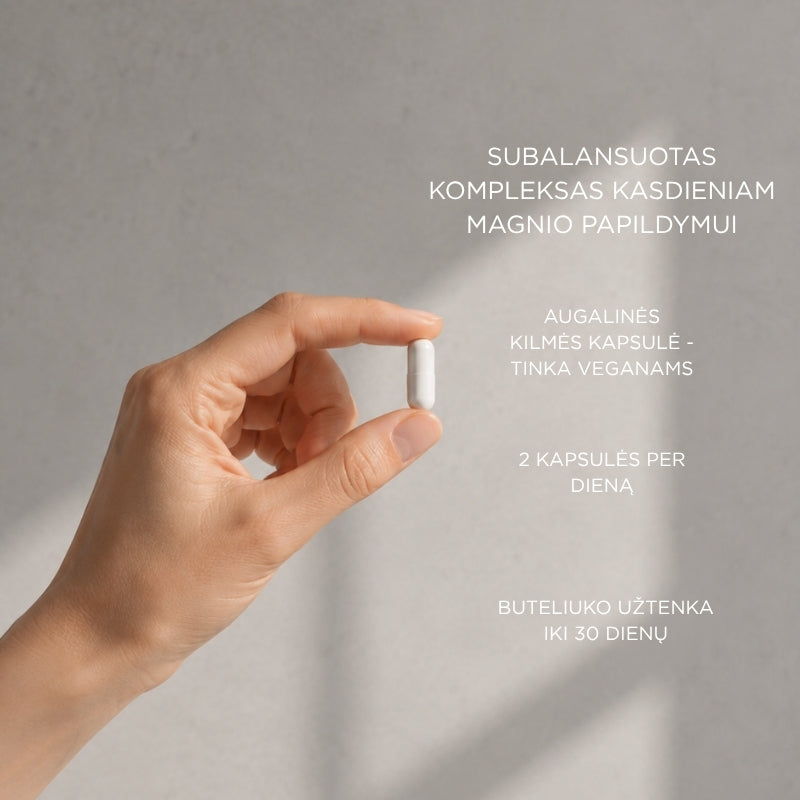 magnio kompleksas omegalab kapsule