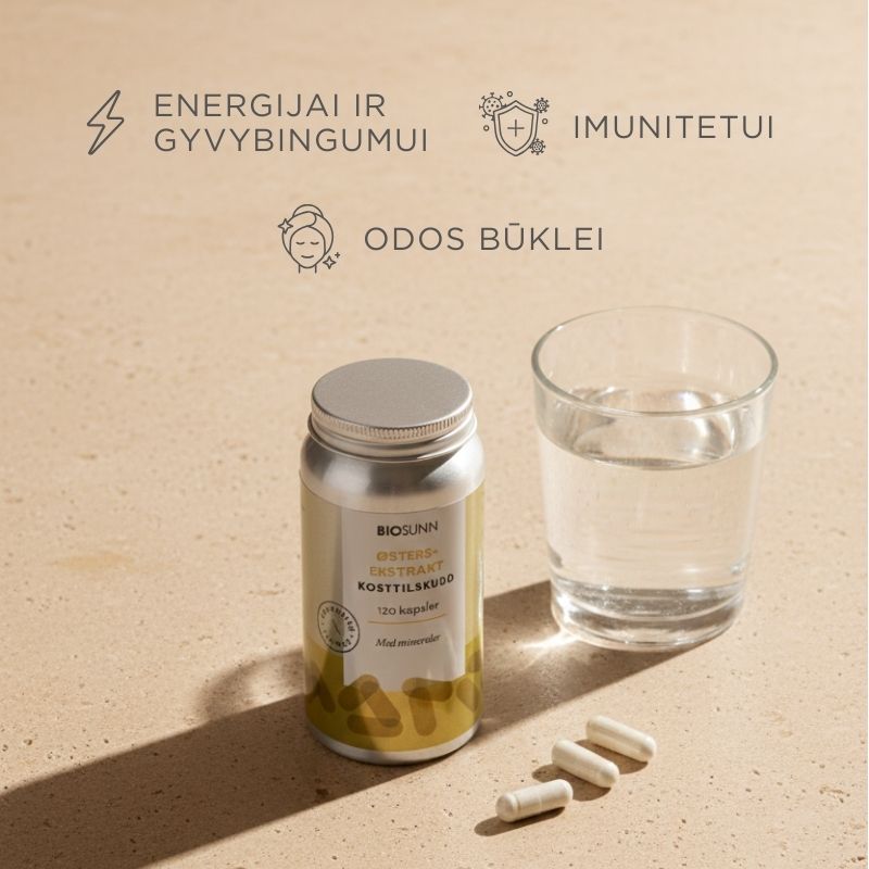 Austrių ekstraktas OYSTER EXTRACT